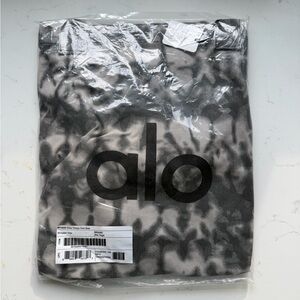 ALO Yoga Gray Tie Dye Tote Bag